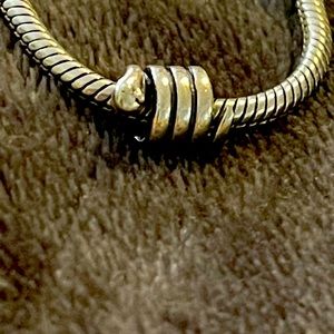 Pandora silver snake charm